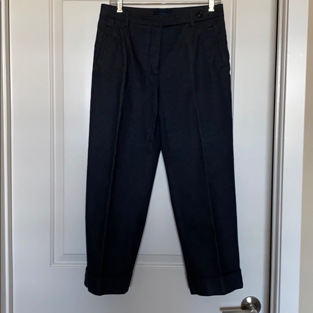 Designer Wide leg denim trousers
